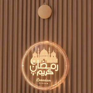 Ramadan Kareem LED Mosque Hanging Lights l Ramadan Kareem Lights