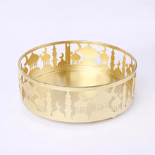 Load image into Gallery viewer, Ramadan Eid Gold Trays Mosque pattern