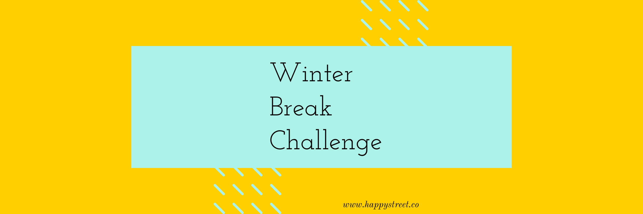 Winter Break Challenge 2020