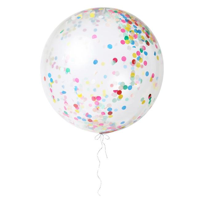 Giant Multi-Color Confetti Balloon Kit