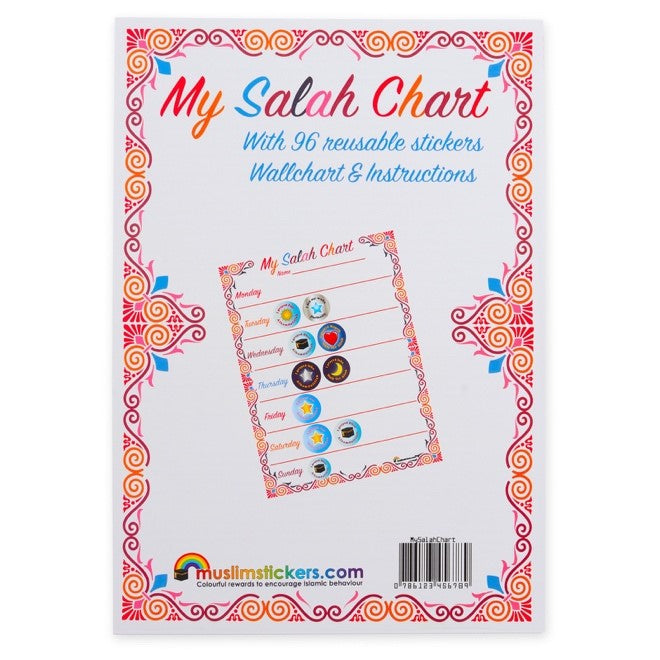 Islamic My Salah Chart For Kids