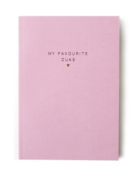 My Favorite Duas Luxe Notebook