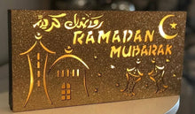 Load image into Gallery viewer, Ramadan Mubarak Light Box (Battery Operated)