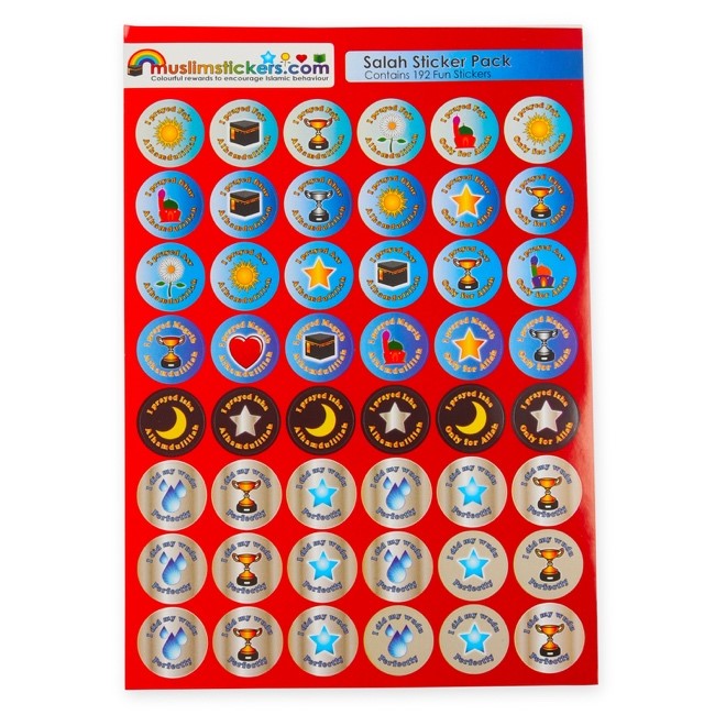 Islamic Salah and Wudu Stickers – Happy Street