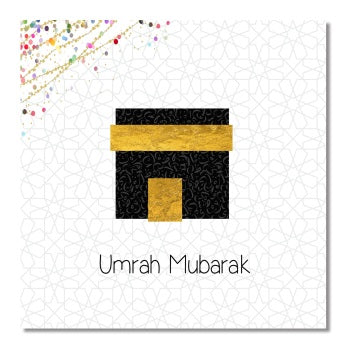 Umrah Mubarak Card