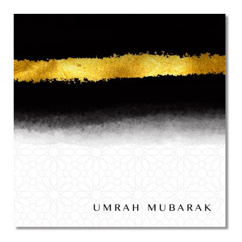 Umrah Mubarak Card