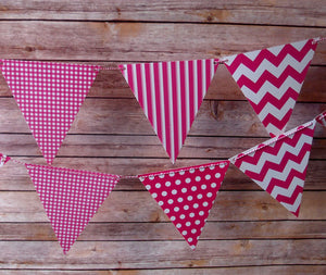 Mix Pattern Triangle Flag Bunting