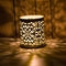 Load image into Gallery viewer, Decorative Metallic Candle Holder