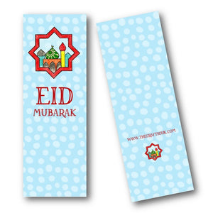 Eid Mubarak Bookmark-star mosque