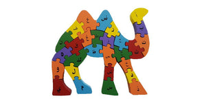 Alphabet Camel Puzzle Toy (Arabic and English)