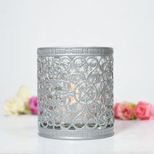 Load image into Gallery viewer, Decorative Metallic Candle Holder