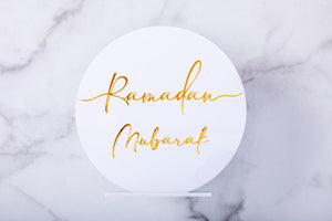 Ramadan Mubarak Acrylic Stand