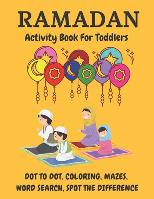 Ramadan Coloring Dot to Dot Activity Book