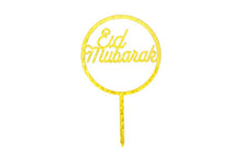 Load image into Gallery viewer, Eid Mubarak Dessert Topper