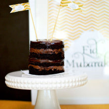 Load image into Gallery viewer, Eid Mubarak Flag Stickers-Arabesque