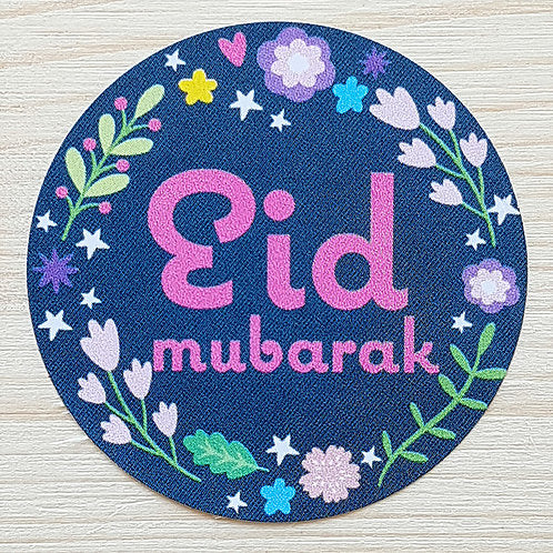 Floral Eid Mubarak Stickers