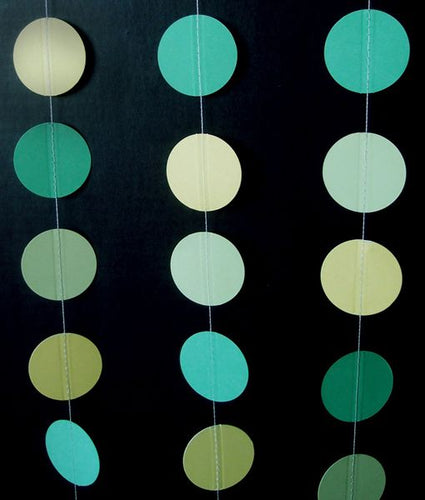 Paper Circle Garland Backdrop
