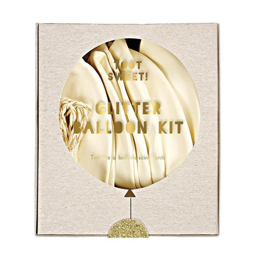 Glitter Gold Balloon Kit