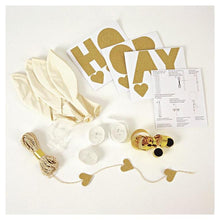 Load image into Gallery viewer, Glitter Gold Balloon Kit