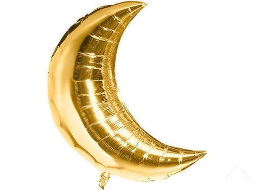 Gold/Silver Crescent Mylar 36