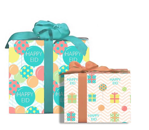 Happy Eid Colorful Gift Wrap