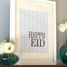 Load image into Gallery viewer, Happy Eid Decorative Prints-Mod