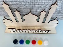 Load image into Gallery viewer, Ramadan Wood DIY Craft Sign