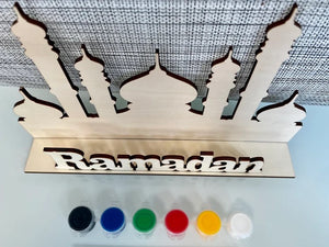 Ramadan Wood DIY Craft Sign