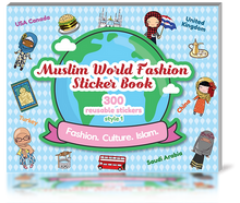 Load image into Gallery viewer, Muslim World Fashion Sticker Book -1