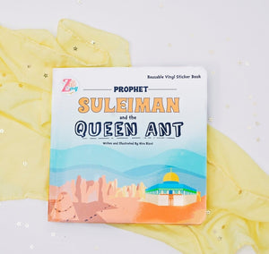 Prophet Suleiman (AS) and the Queen Ant: Reusable Vinyl Stickers