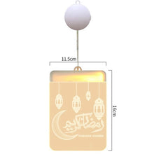 Load image into Gallery viewer, Ramadan LED Lantern Hanging Lights l Ramadan Kareem Lights