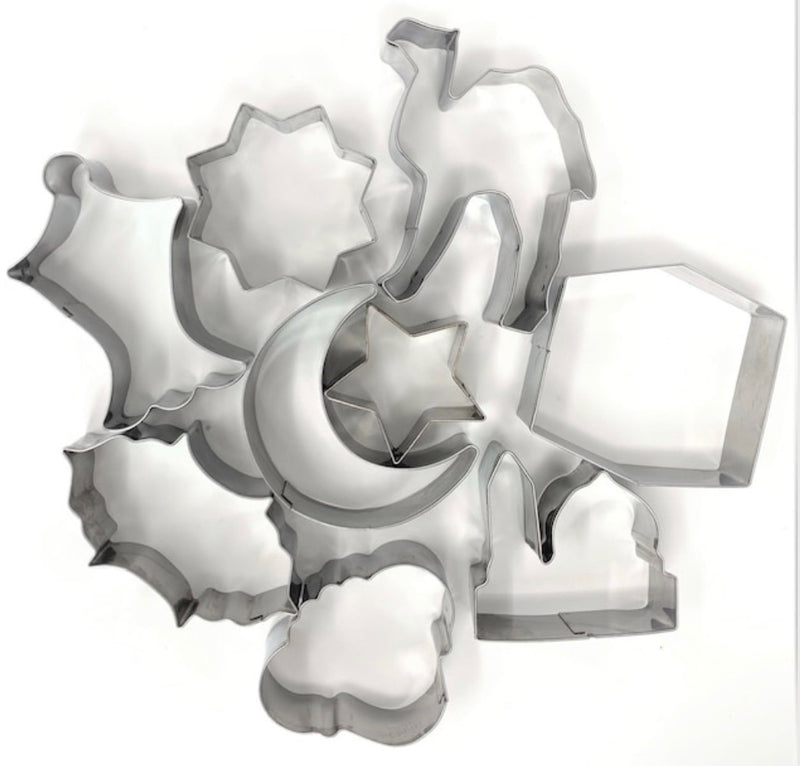 Islamic Shape Cookie Cutters (set of 9)