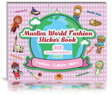 Load image into Gallery viewer, Muslim World Fashion Sticker Book -2