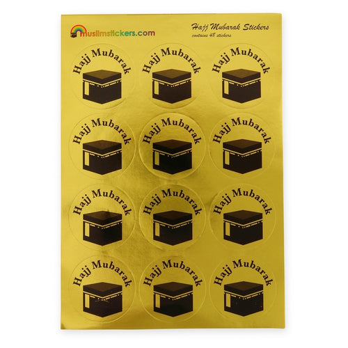 Hajj Mubarak stickers