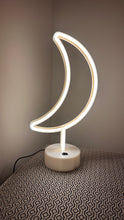 Load image into Gallery viewer, Crescent Moon LED Table Light