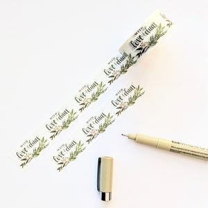 With Love and Duas Washi Tape