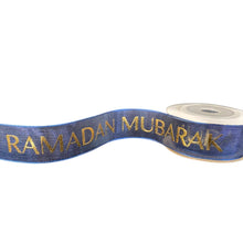 Load image into Gallery viewer, Ramadan Mubarak Organza Ribbon