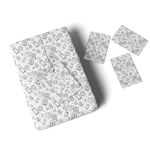 Color In Gift Wrap & Tag