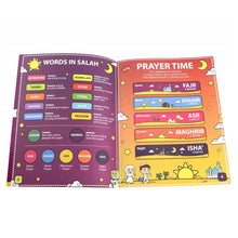 Load image into Gallery viewer, New My Salah Mat - Educational Interactive Prayer Mat Now With 5 Prayers