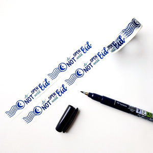 Do not open until Eid Washi Tape