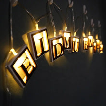 Load image into Gallery viewer, Eid Mubarak Wooden Lights