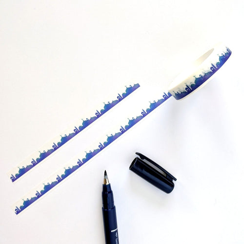 Watercolor Masjid Washi Tape