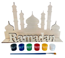 Load image into Gallery viewer, Ramadan Wood DIY Craft Sign