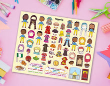 Load image into Gallery viewer, Muslim World Fashion Sticker Book -2