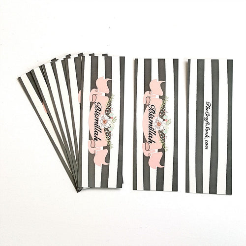 Bismillah Stripes Bookmark
