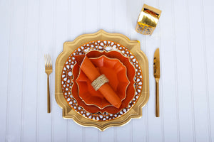 Ramadan Eid Terra-cotta Lunch Plates
