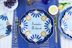 Ramadan Mubarak Marrakesh Lunch Plates