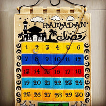 Load image into Gallery viewer, Ramadan Countdown Hanging Calendar