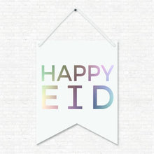 Load image into Gallery viewer, Happy Eid Wall Hanging Banner