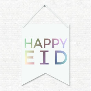 Happy Eid Wall Hanging Banner